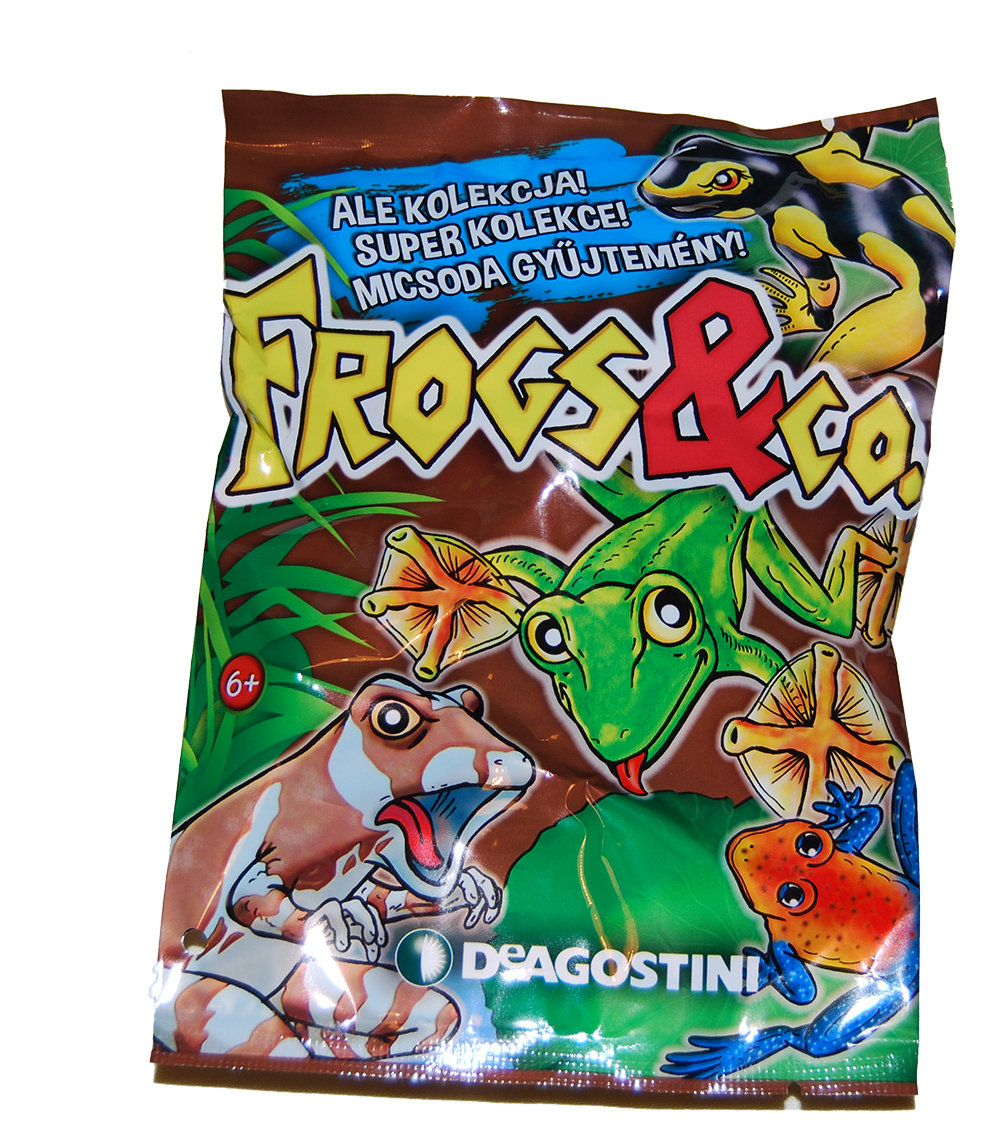 Frogs & Co Box 22 Saszetek z Figurkami Prasa Sklep