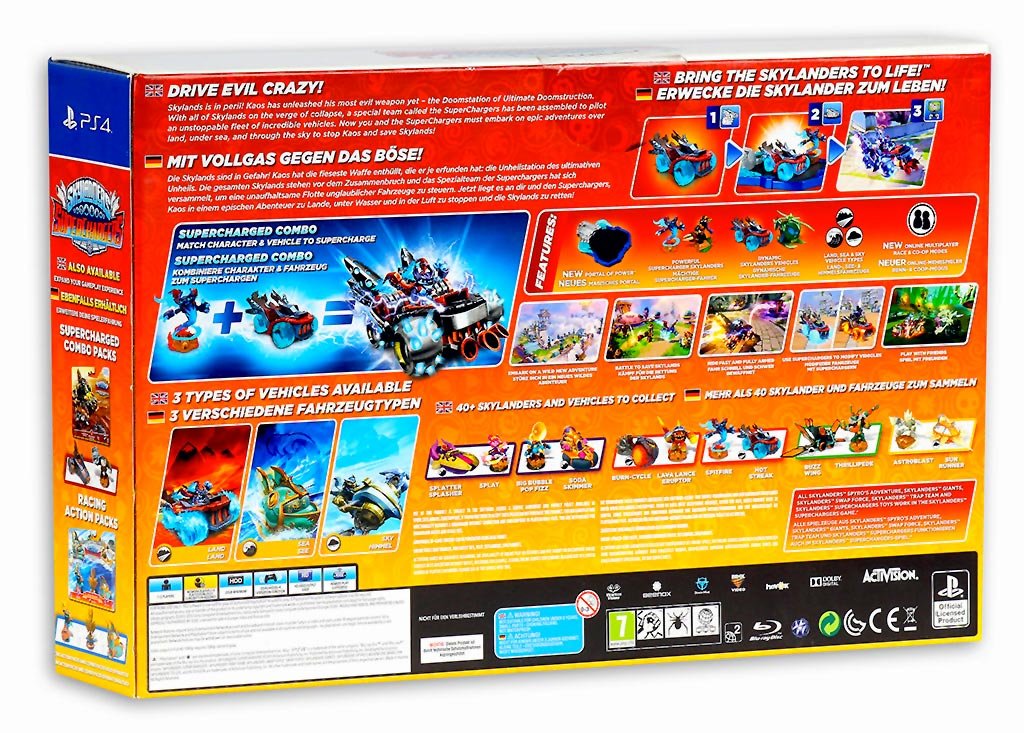 Skylanders Superchargers Starter Pack ( PlayStation 4) Vicarious