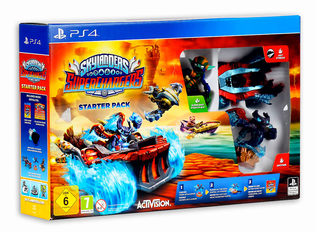 Skylanders Superchargers Starter Pack ( PlayStation 4) Vicarious