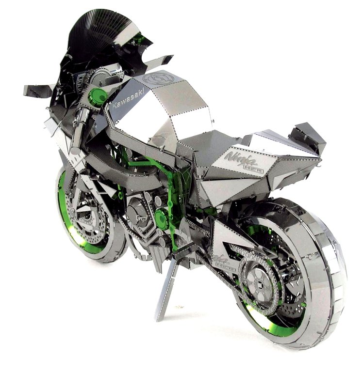 Metal Earth, model do składania ICONX Motocykl Kawasaki Ninja H2R