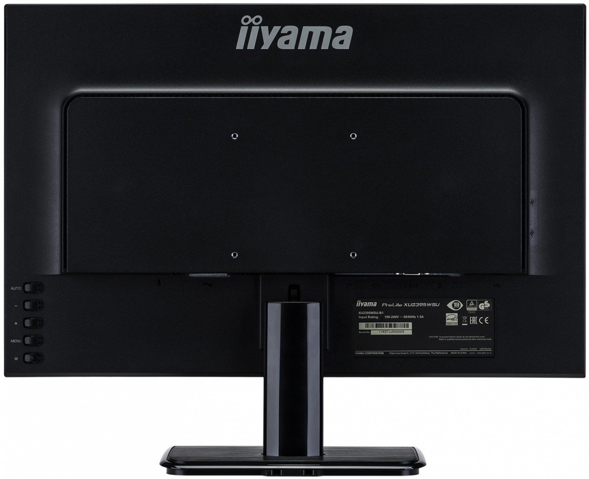 Monitor IIYAMA XU2395WSU-B1, 22.5", IPS, 4 ms, 16:10, 1920x1200 ...