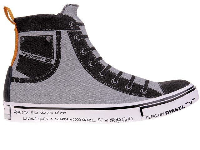 Diesel, Buty męskie, S-Diesel Imaginee Mid Slip-On, rozmiar 42