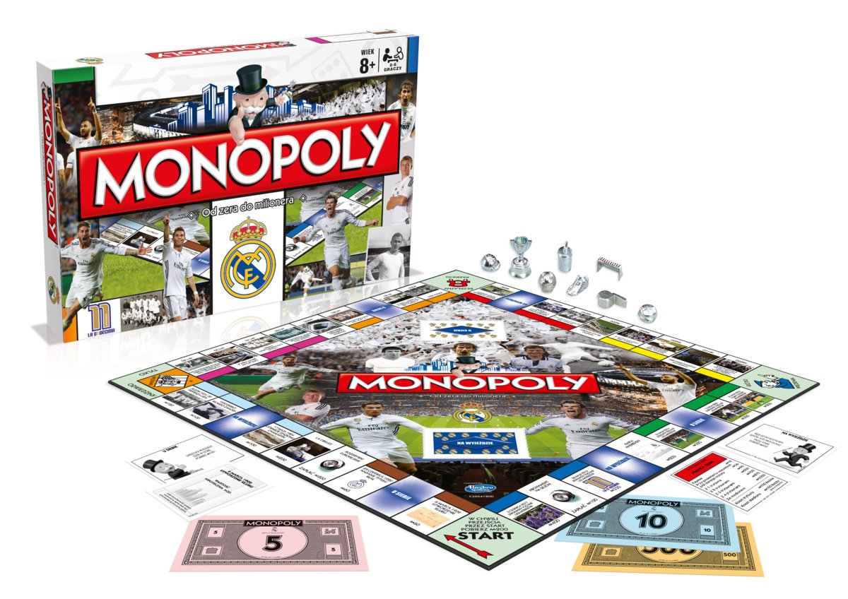 Monopoly Gra Strategiczna Monopoly Real Madryt Monopoly Sklep Empik Com