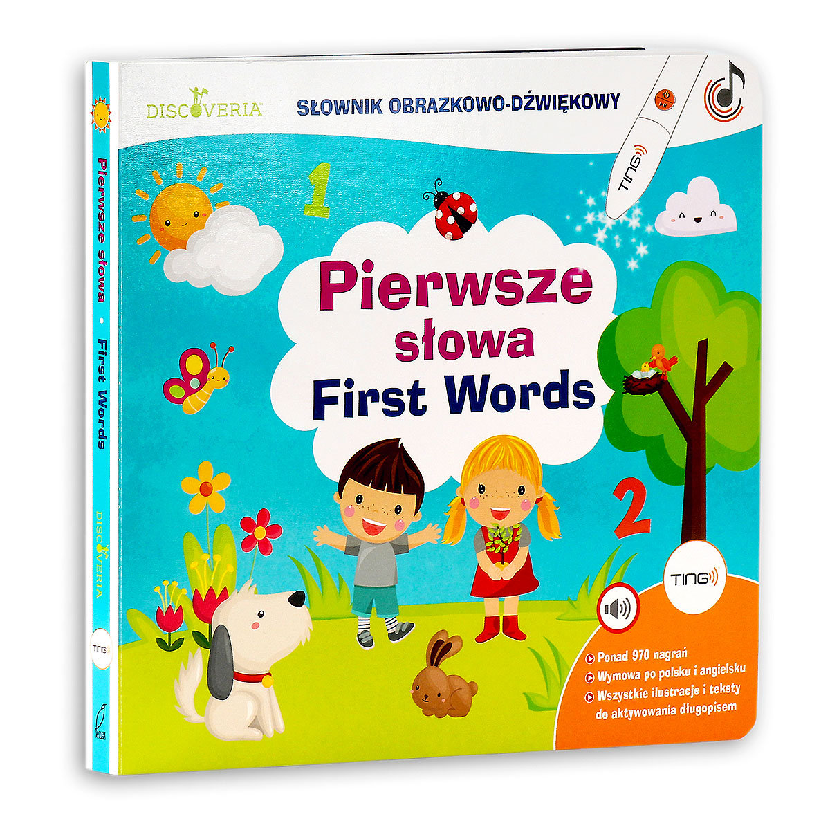 Ting. Pierwsze słowa. First words - Opracowanie zbiorowe | Książka w