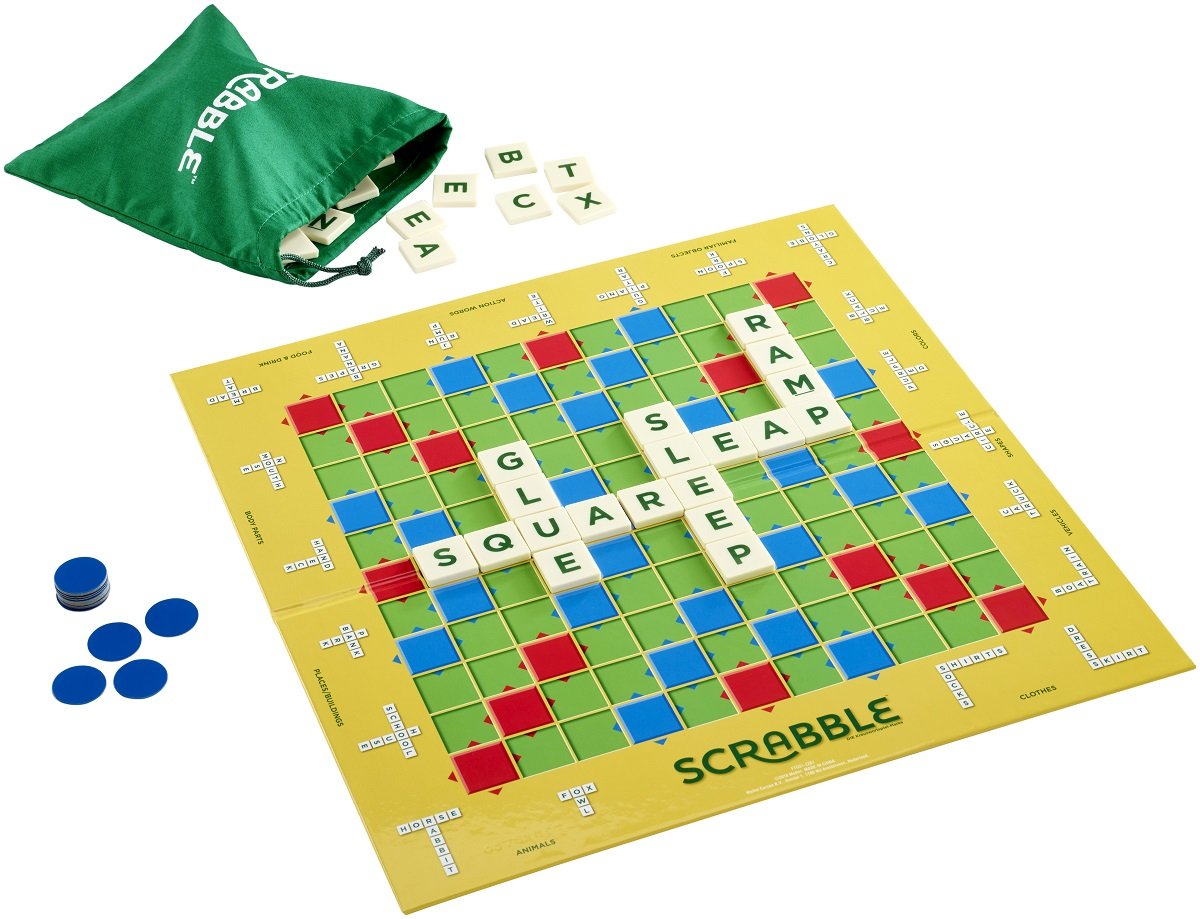 Mattel, Gra Edukacyjna Scrabble Practice And Play - Scrabble | Sklep ...