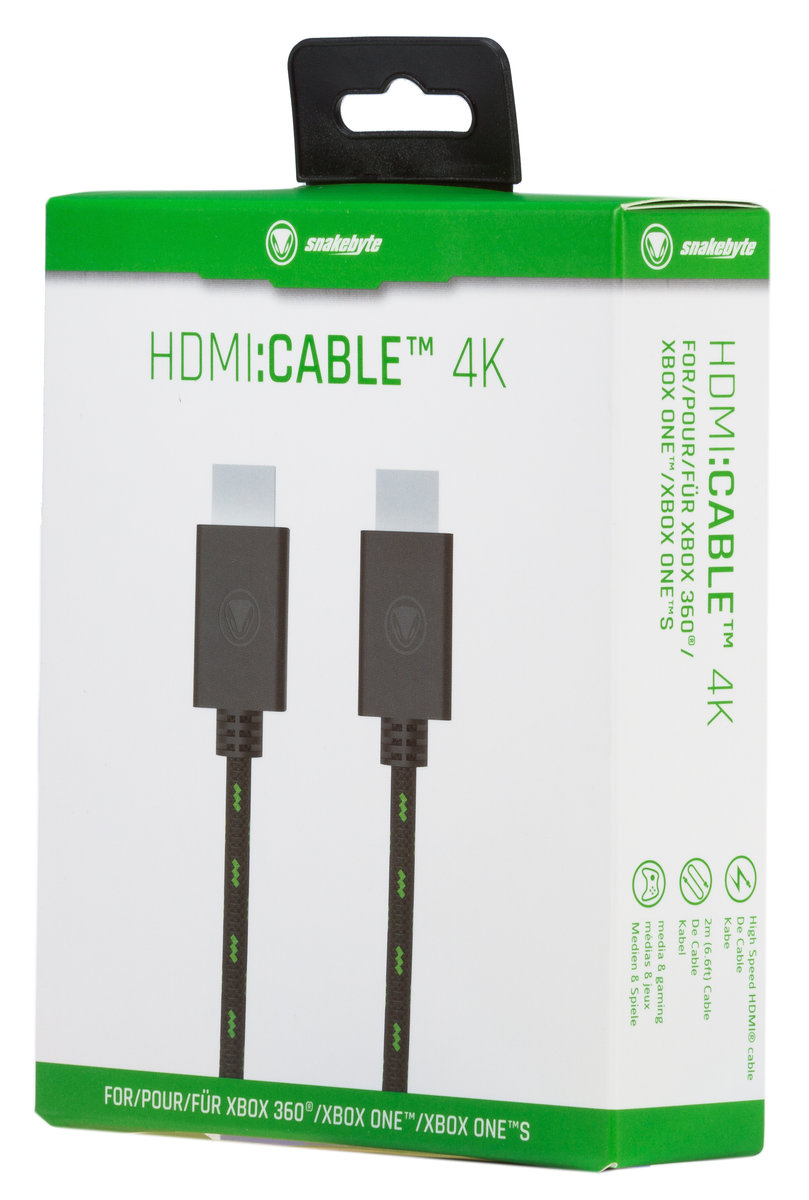 pepermunt Anders maandag Kabel HDMI XBox One SNAKEBYTE HDMI:Cable 4K, 2 m () - Snakebyte | Gry i  programy Sklep EMPIK.COM