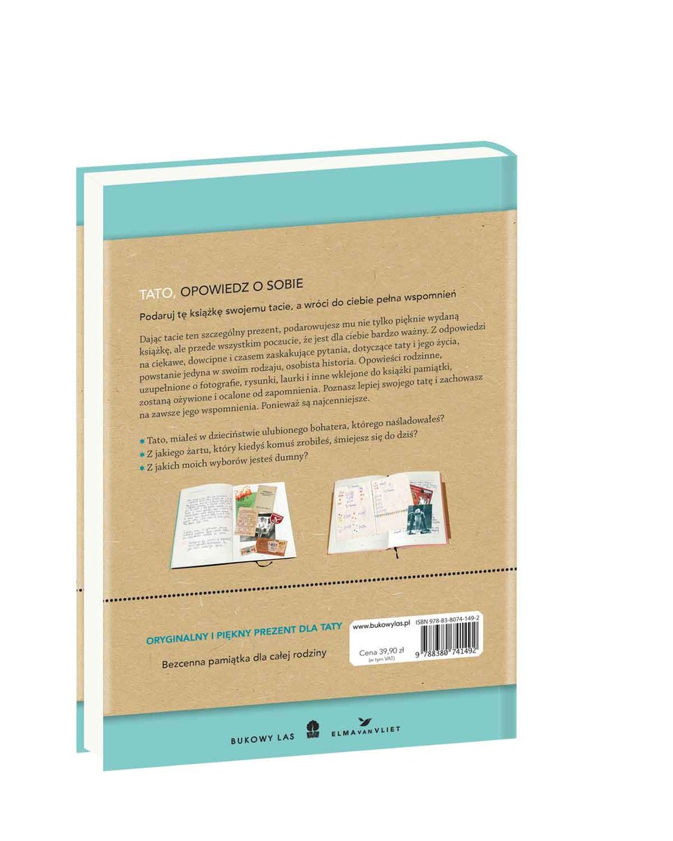 Opowiedz O świecie Przedstawionym W Tekście Jestem Super Mateuszek Tato, opowiedz o sobie - van Vliet Elma | Książka w Sklepie EMPIK.COM