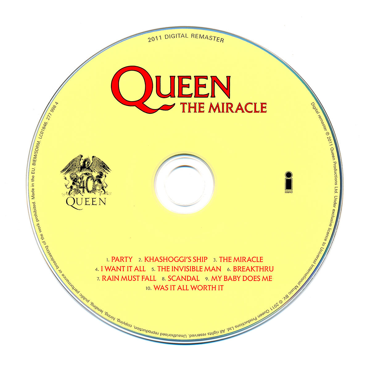 The Miracle (Remastered) - Queen | Muzyka Sklep EMPIK.COM