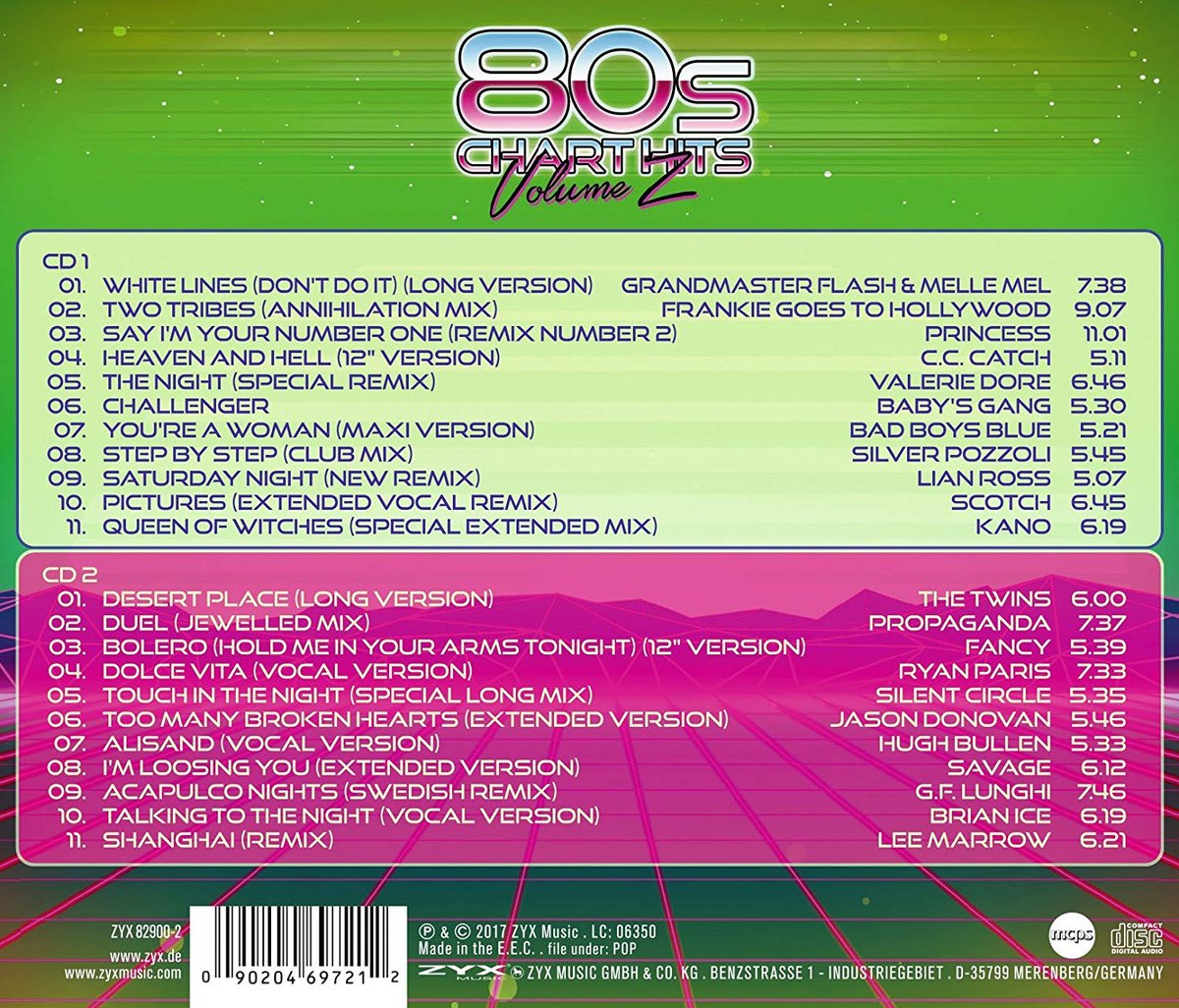 Mp3 chart. Europe Extended Versions.