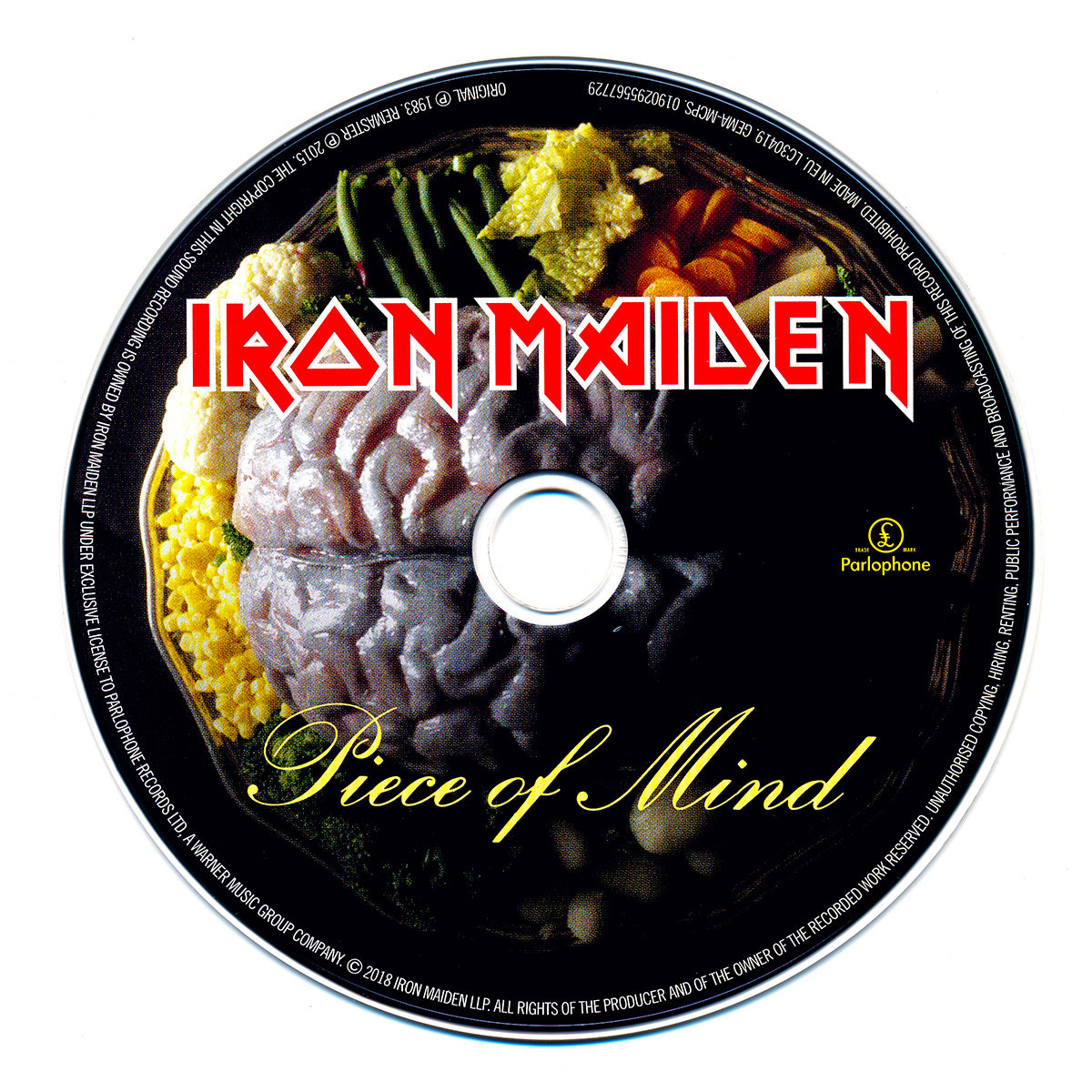 s*a様 IRON MAIDEN / Piece of Mind Piece of Mind: Amazon.pl: Zabawki