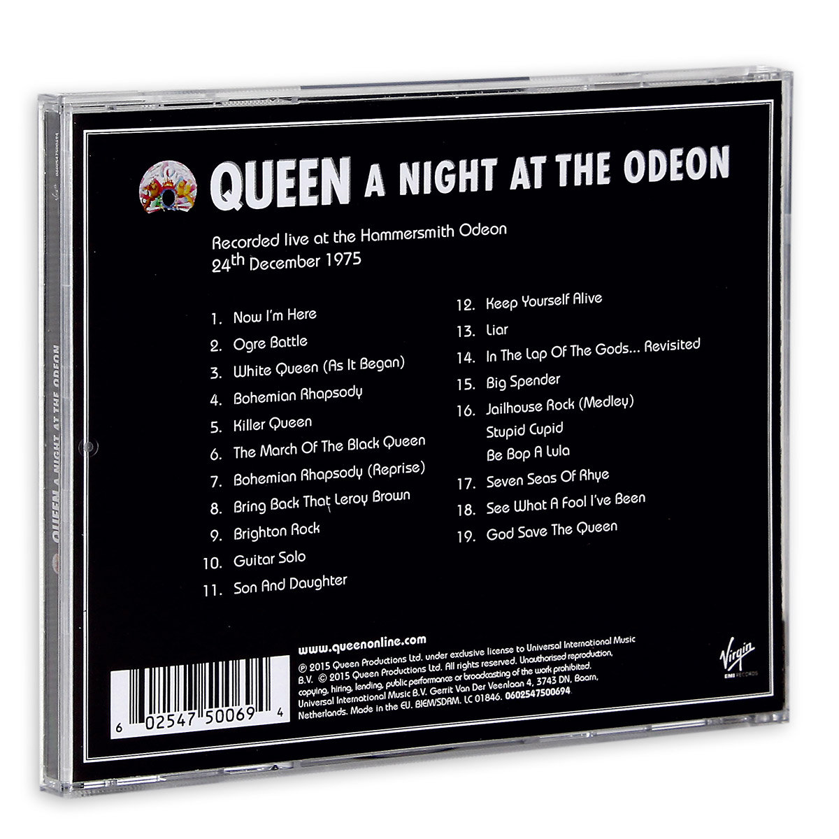 A Night At The Odeon Hammersmith 1975 Queen Muzyka Sklep