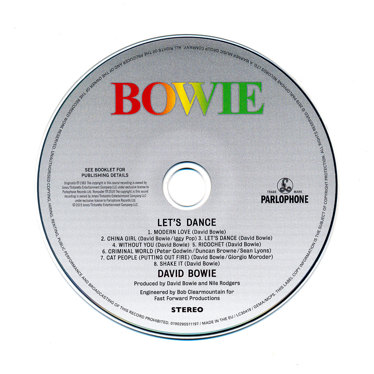 Let S Dance Bowie David Muzyka Sklep Empik Com