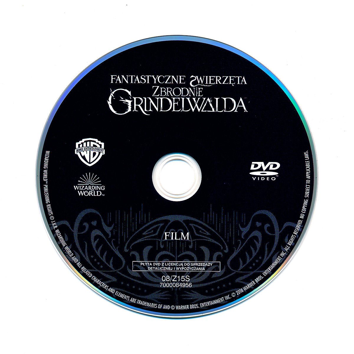 Fantastyczne Zwierzęta: Zbrodnie Grindelwalda DVD - Yates David | Filmy ...