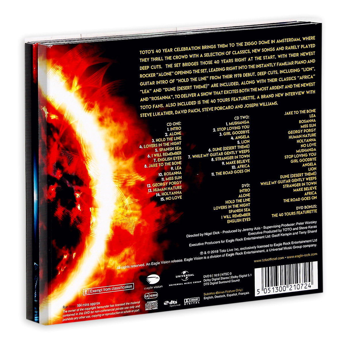 40 Tours Around The Sun Toto Muzyka Sklep