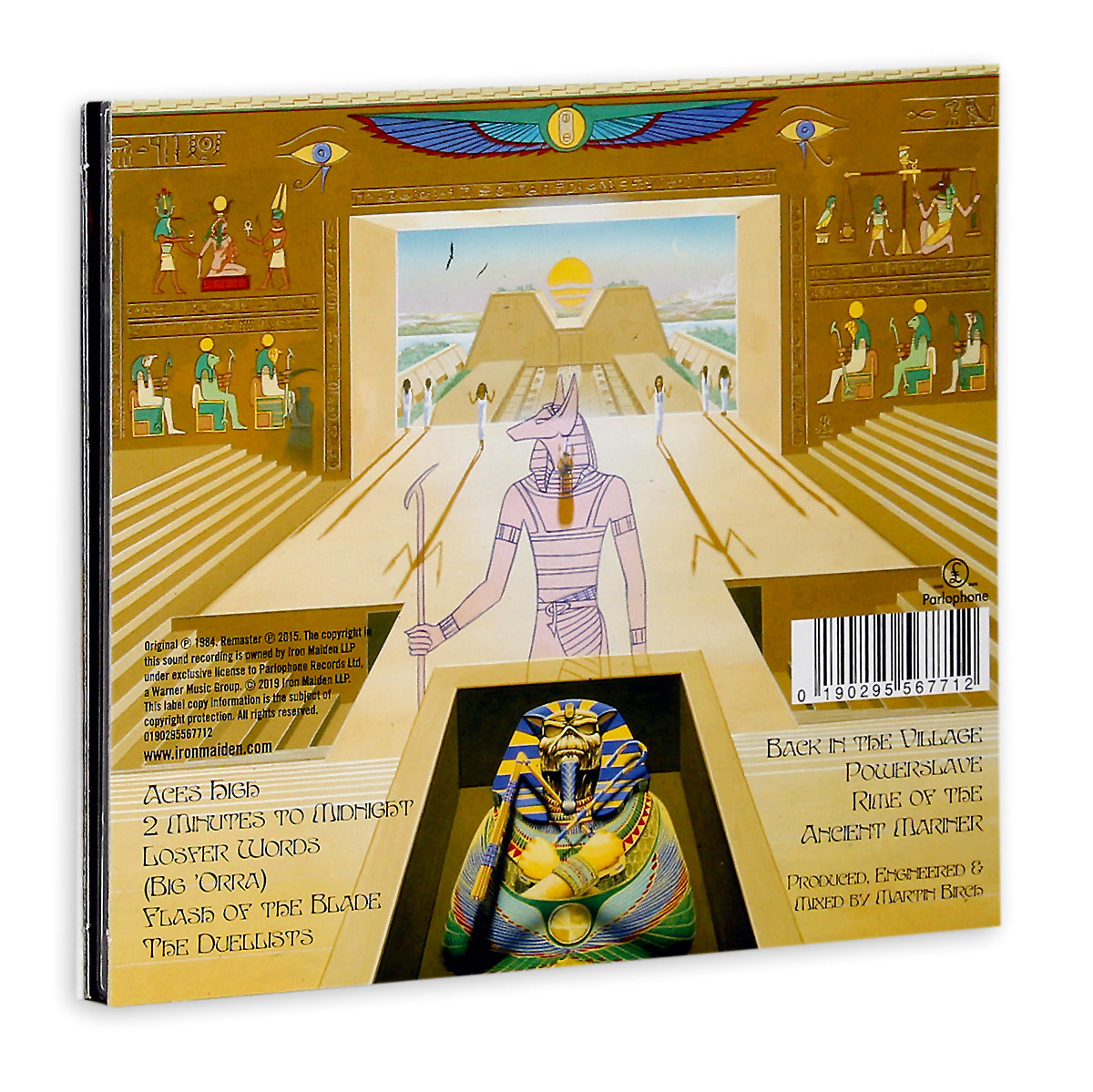 Iron Maiden Powerslave サイン入りCD Iron Maiden Powerslave サイン入りCD IRON MAIDEN POWERSLAVE