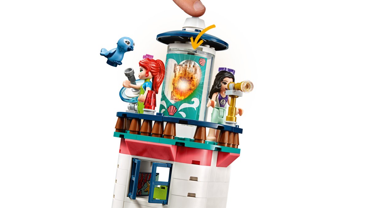 LEGO 41380 Friends, Centrum ratunkowe w latarni morskiej LEGO