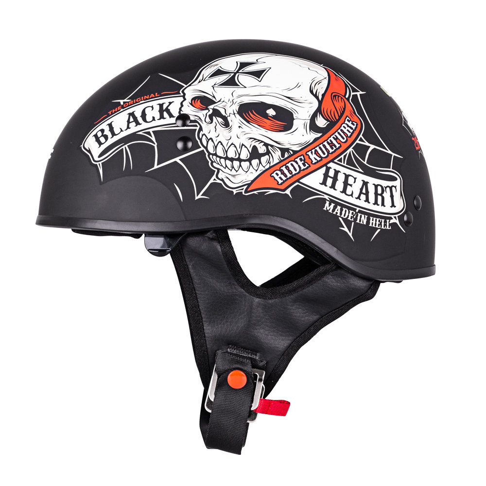 Kask motocyklowy W TEC V535 Black Heart, M (57 58) W TEC KASK MOTOCYKLOWY V541 BLACK HEART ROZM. XS (53 54) W TEC