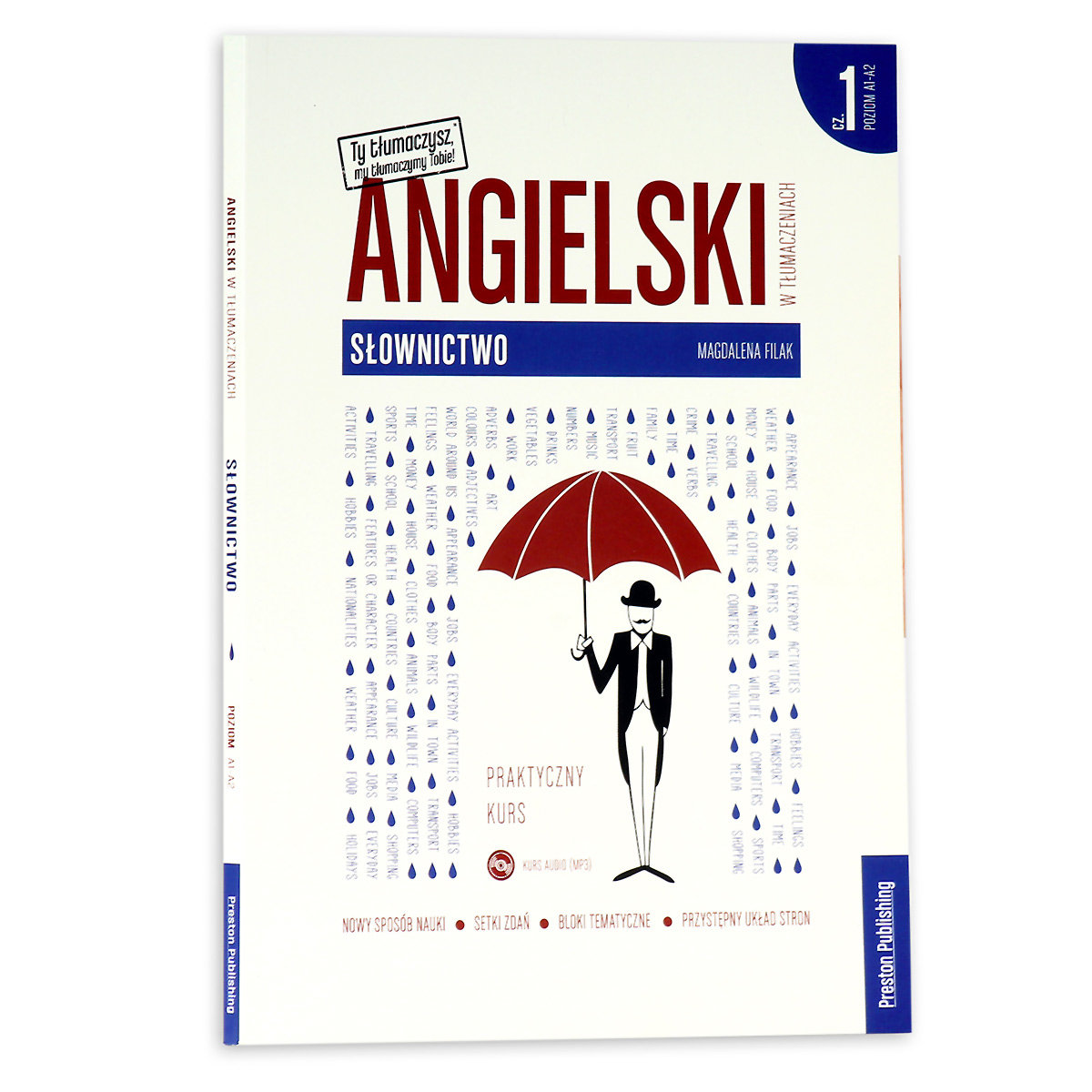 Angielski w tłumaczeniach. Słownictwo. Część 1. Poziom A1-A2 - Filak