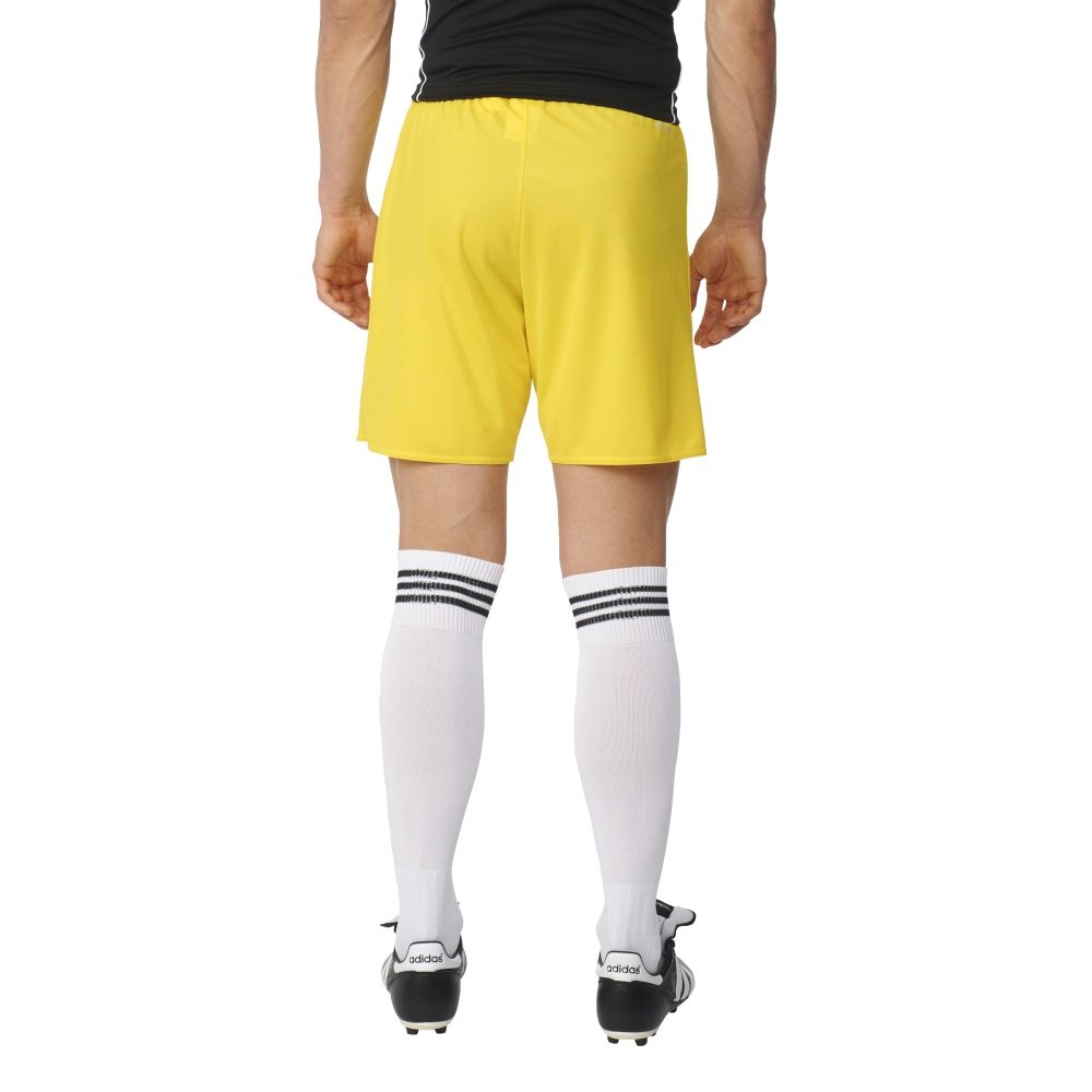 Adidas, Spodenki piłkarskie dziecięce, Parma 16 Short AJ5885, żółty, rozmiar 128