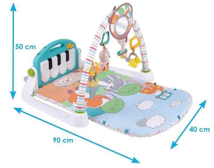 Sun Baby, mata edukacyjna mały Chopin | Sklep EMPIK.COM Sun Baby, mata edukacyjna Leśni przyjaciele Sun Baby