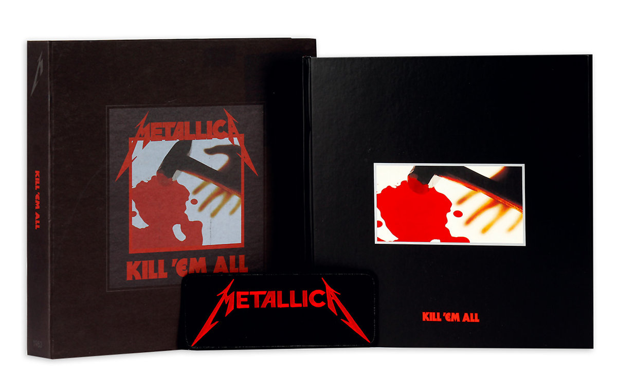 【Sealed】llica Kill 'Em All Box Metallica: Kill 'Em All (Deluxe 4LP+5CD+Dvd) Ltd.