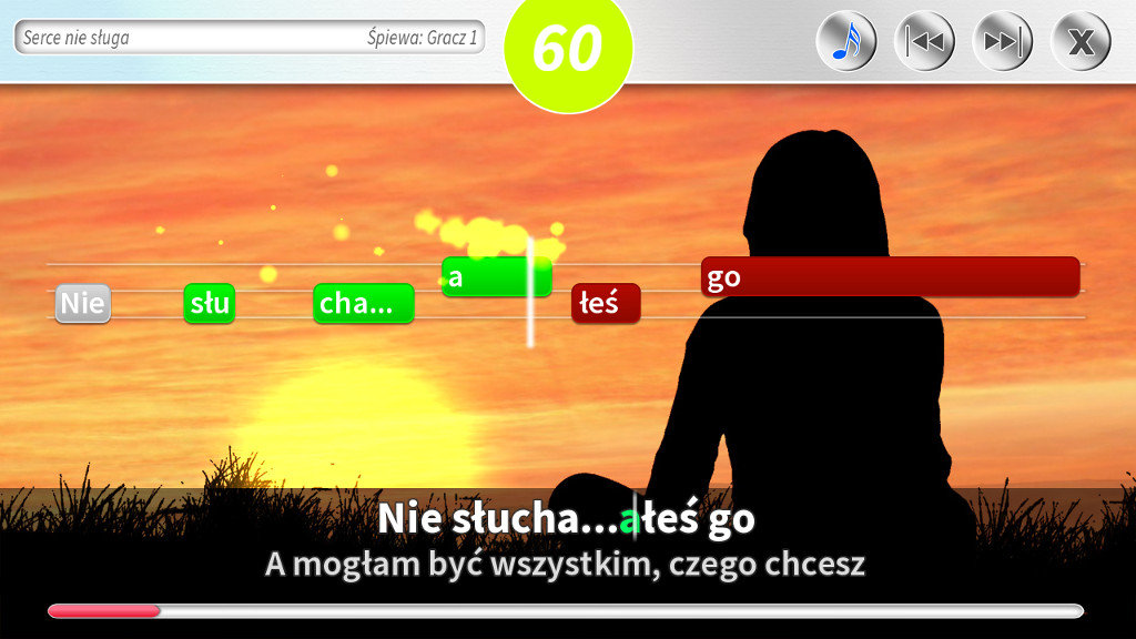 Powinna tekst dziewczyny po podłączeniu