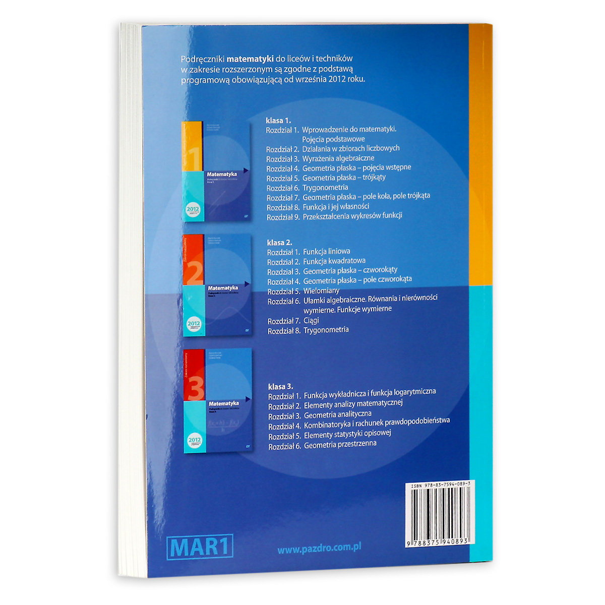 Matematyka 1 Podręcznik Zakres Podstawowy I Rozszerzony Liceum Technikum Pdf Matematyka 1. Podręcznik. Zakres podstawowy i rozszerzony. Liceum