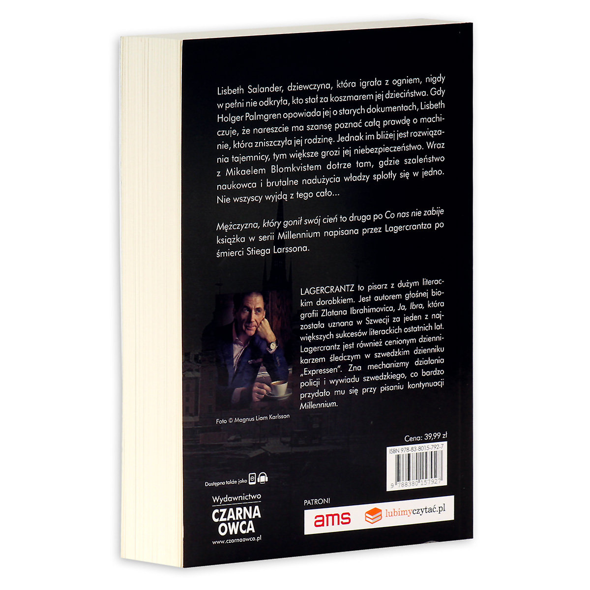 Mężczyzna, który gonił swój cień. Millennium. Tom 5 Lagercrantz David