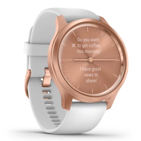 Garmin, Zegarek sportowy, Vivomove Style,Rose Gold-White