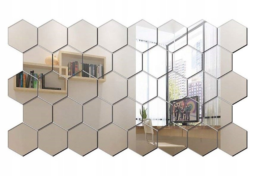 Lustra Dekoracyjne Sześciokątne Tutumi Hexagon 8 Szt Tutumi Sklep Empik Com