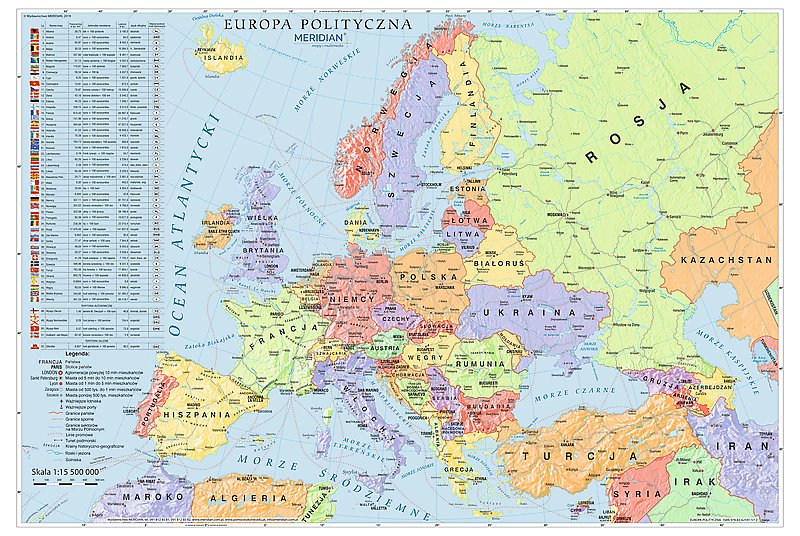 Trefl, puzzle Mapa Polski, Europy, Świata - Trefl | Sklep EMPIK.COM