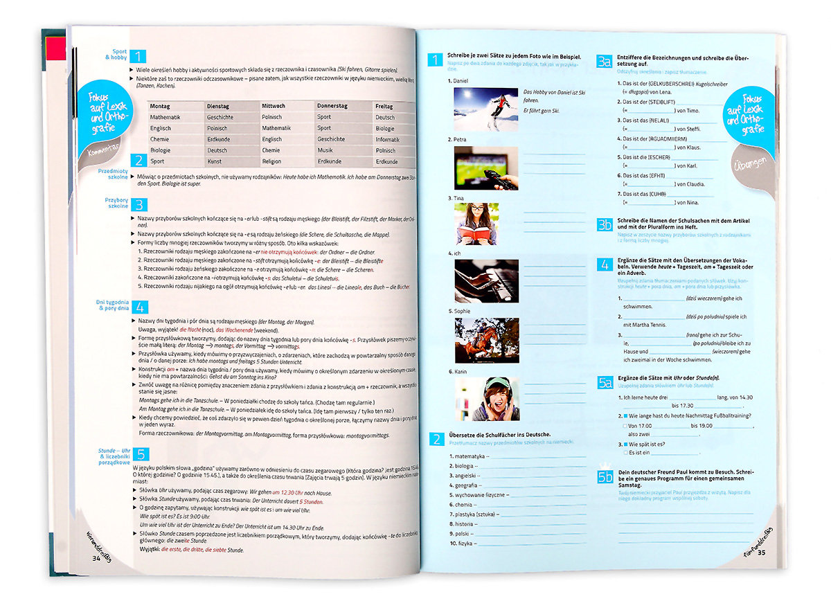 Język Niemiecki Klasa 1 Technikum Komplett 1. Język niemiecki. Zeszyt ćwiczeń. Liceum, technikum + DVD
