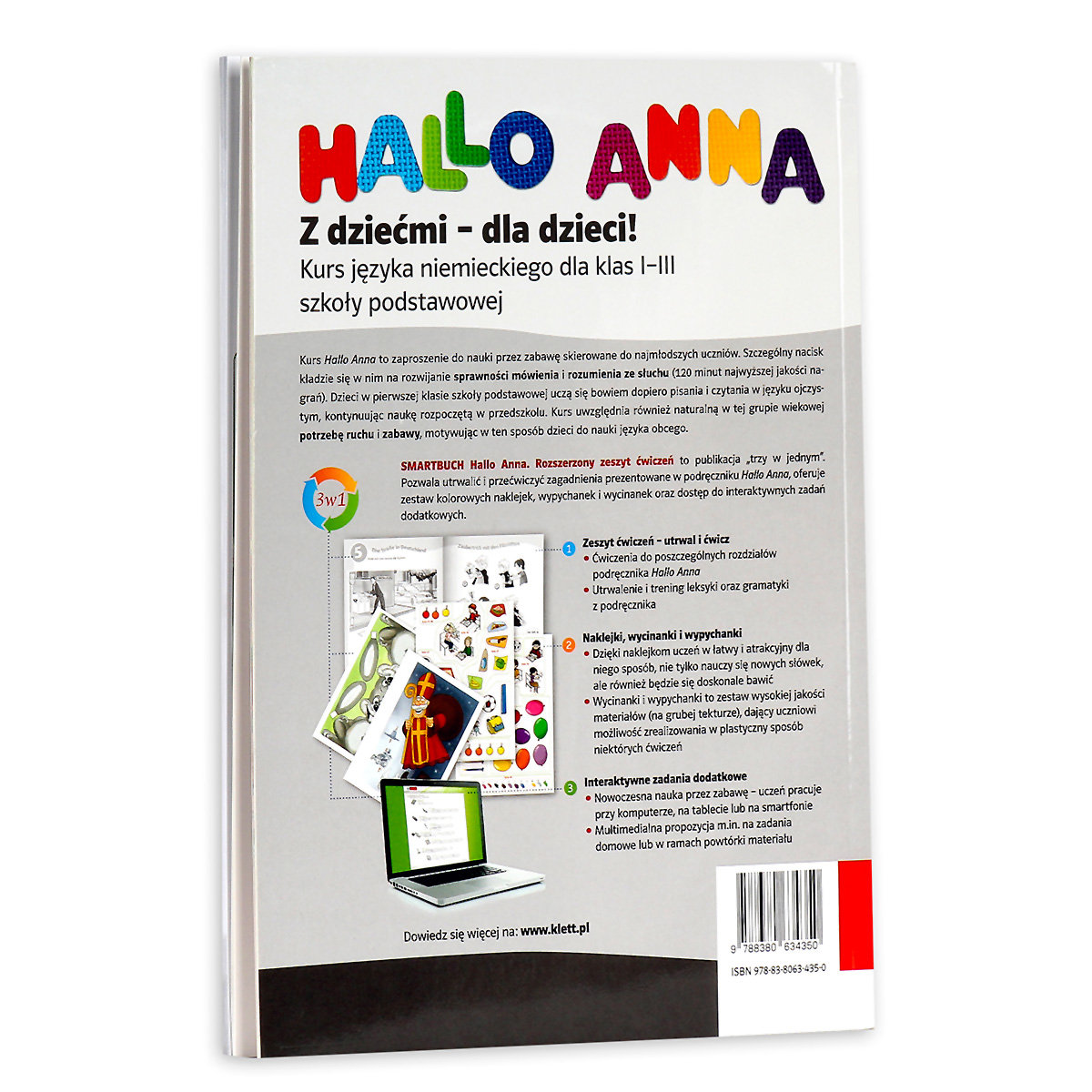 Hallo Anna 1. Smartbuch. Język Niemiecki. Zeszyt ćwiczeń. Poziom ...