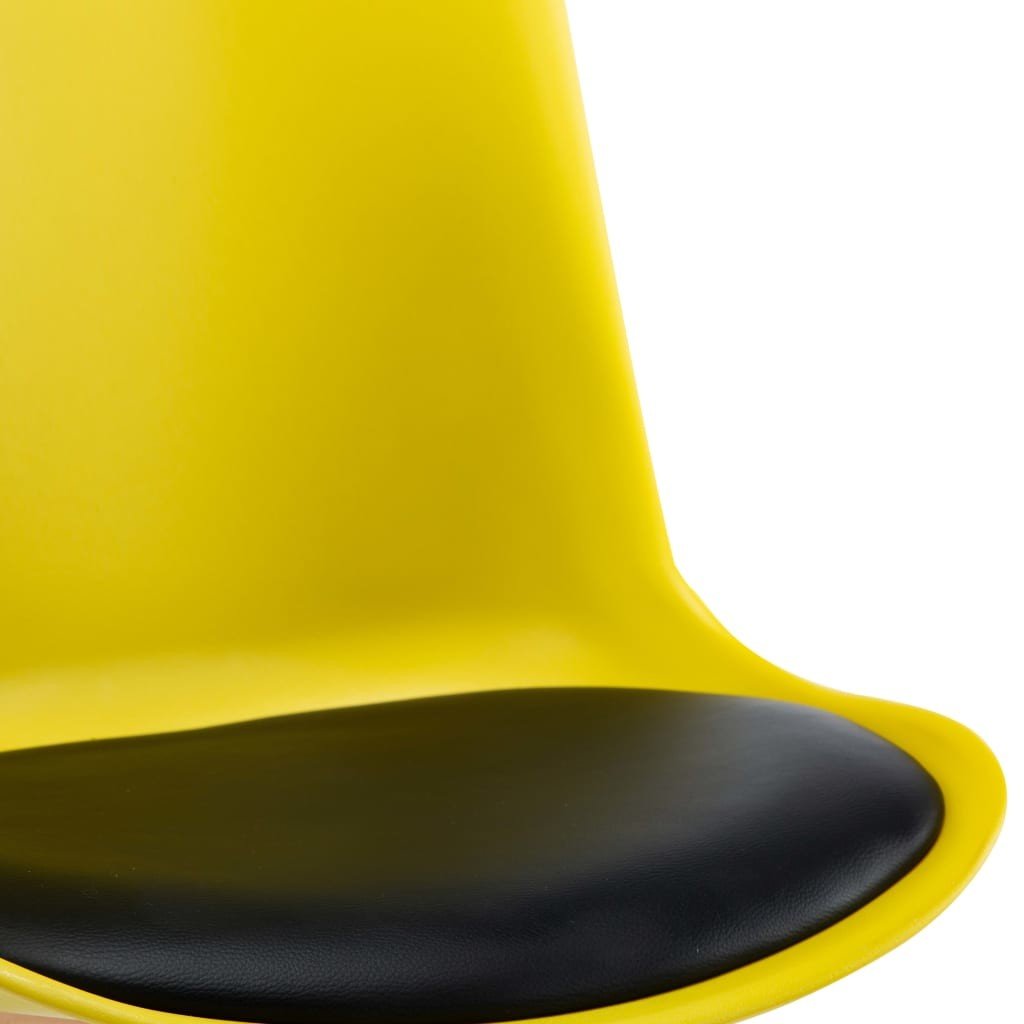 Черно желтый стул