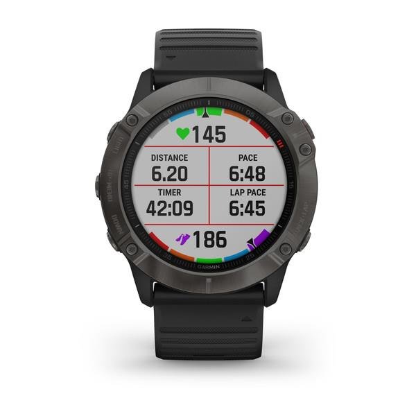 fenix 6x sapphire carbon gray