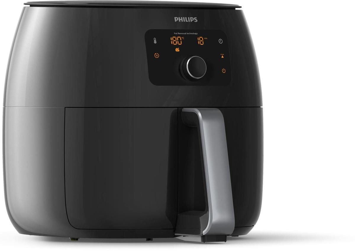 PHILIPS XXL Connected HD9285/96 Air Fryer (Wi-Fi) z formą do pieczenia i  rusztem grillowym Frytkownica beztłuszczowa - niskie ceny i opinie w Media  Expert