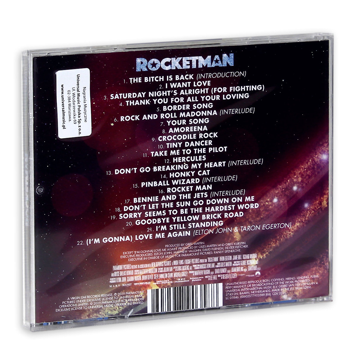 Rocketman Music From The Motion Picture Pl Various Artists Muzyka