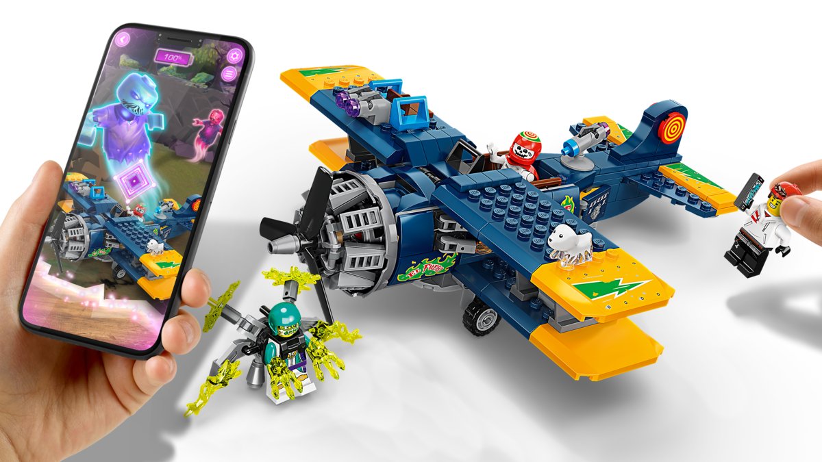 LEGO Hidden Side, klocki Samolot kaskaderski El Fuego