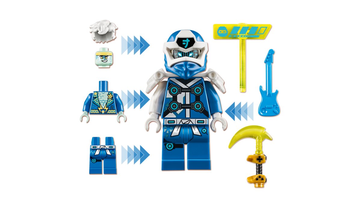 LEGO Ninjago, klocki Awatar Jaya kapsuła gracza, 71715