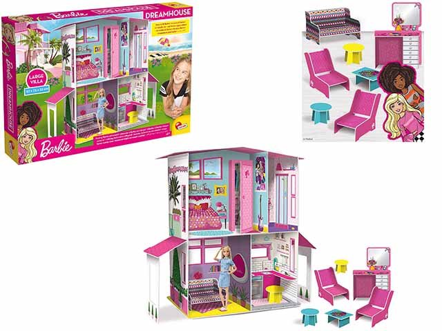 barbie dreamhouse lisciani