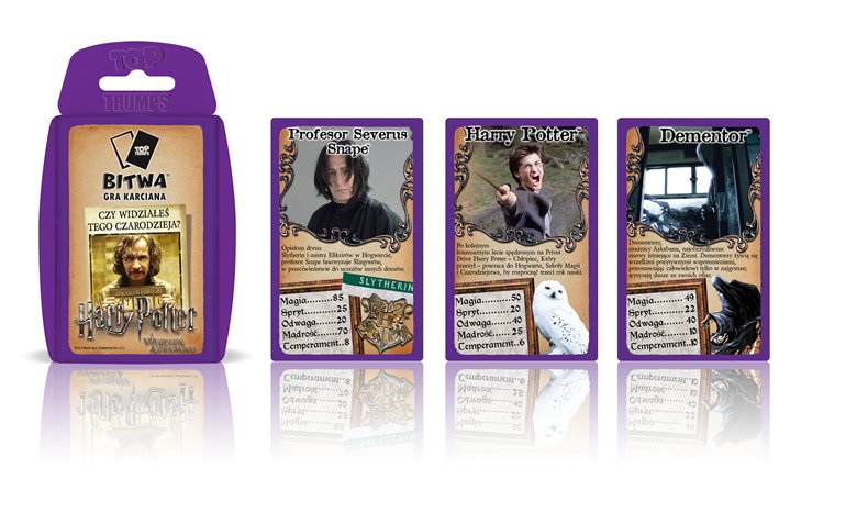 Winning Moves Gra Karciana Top Trumps Harry Potter I Wiezien Azkabanu Winning Moves Sklep Empik Com