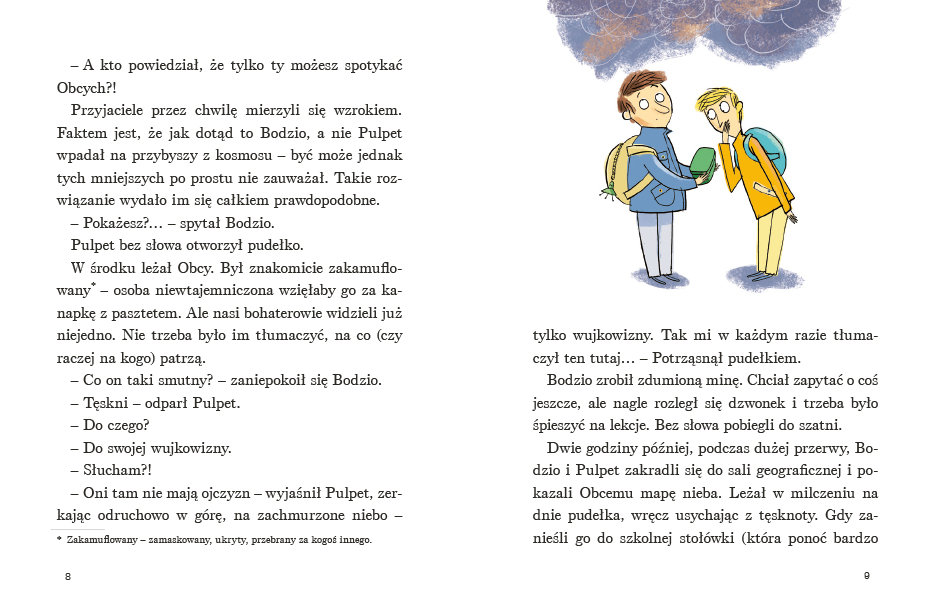 Grzegorz Kasdepke Bodzio I Pulpet Tekst Ale kosmos! To znowu Bodzio i Pulpet - Kasdepke Grzegorz | Książka w