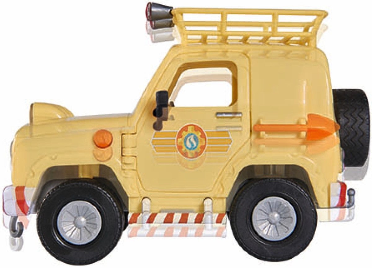 Strażak Sam, pojazd ratunkowy Jeep z figurką Sama