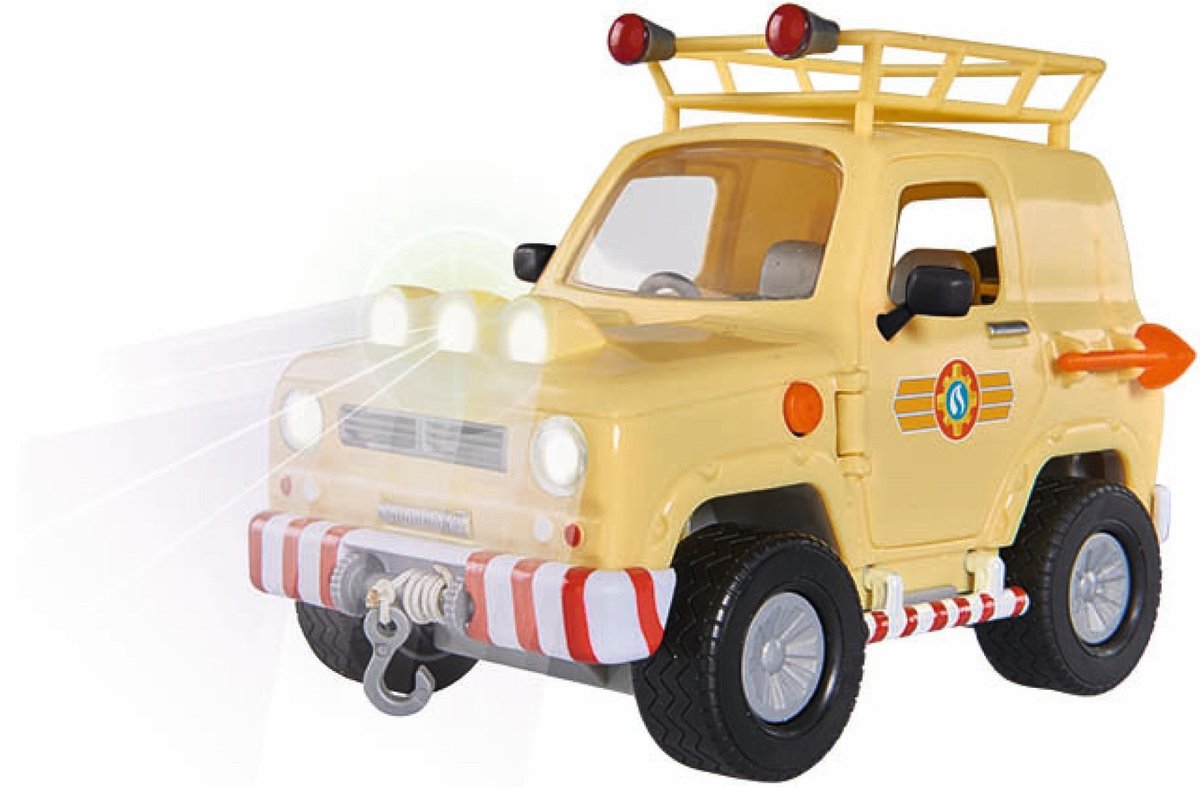 Strażak Sam, pojazd ratunkowy Jeep z figurką Sama
