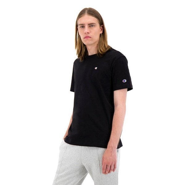 Champion, Koszulka męska, Reverse Weave Crewneck, czarna, rozmiar S Champion, Koszulka męska, Reverse Weave Crewneck, czarna, rozmiar S