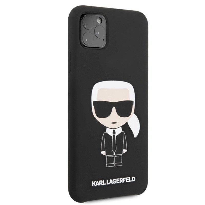 Etui na Apple iPhone 11 Pro Max KARL LAGERFELD Fullbody Silicone Iconic