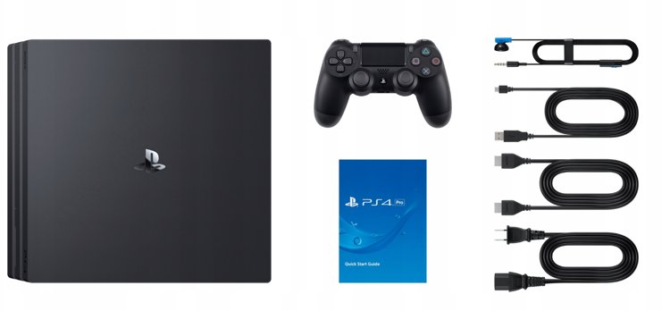 SONY - プレイステーション 4 pro 1TB 新品 Konsola Sony PlayStation 4 pro 1 TB czarny - Sklep, Opinie