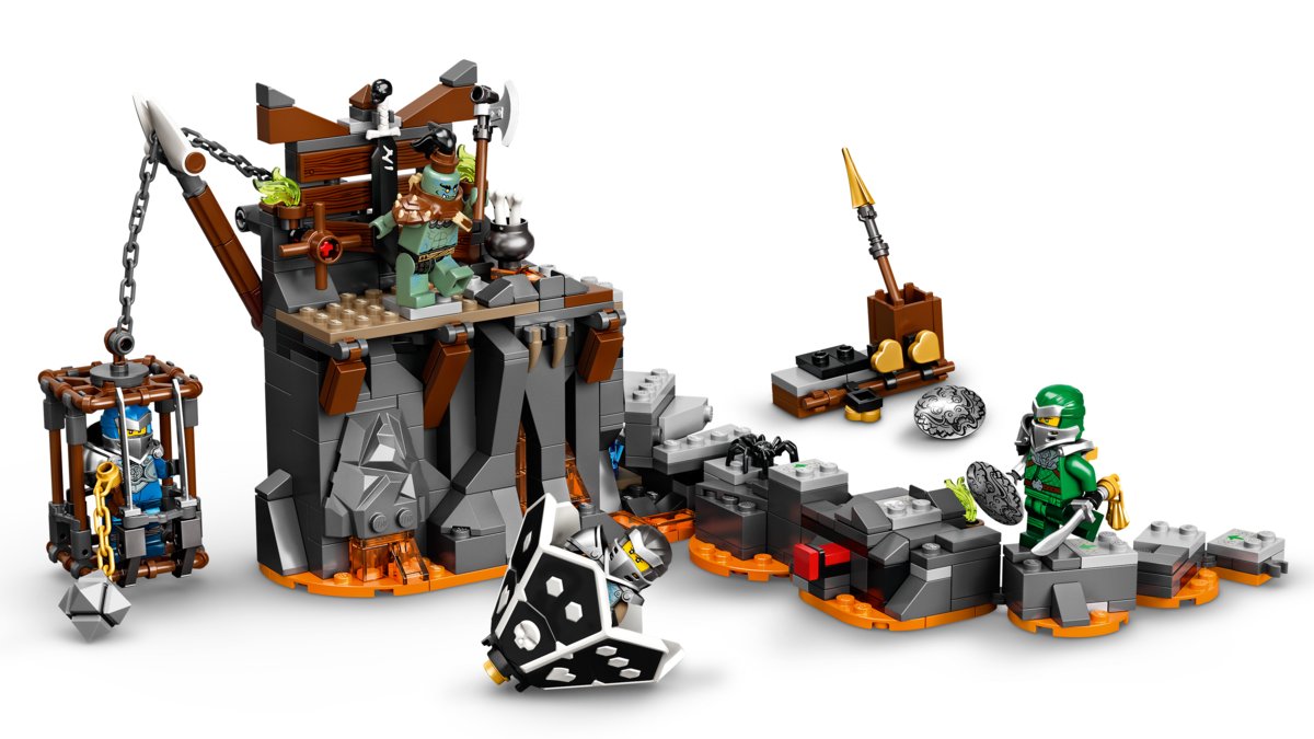LEGO Ninjago, klocki Podróż do Lochów Czaszki, 71717 - LEGO