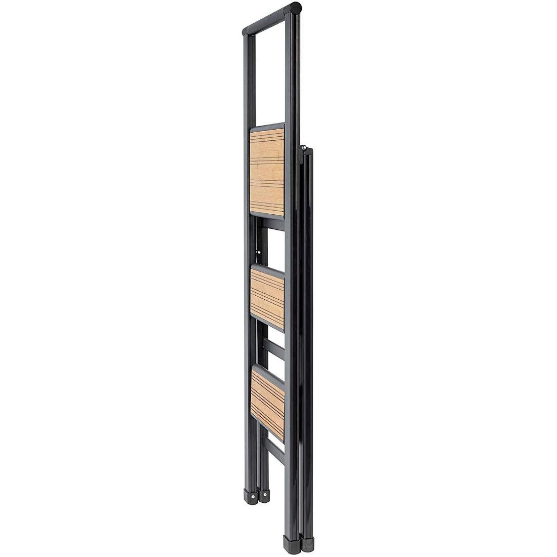 Drabinka Składana Wenko 3 Stopnie Czarna 127x44x5 5 Cm Wenko Sklep Empik Com