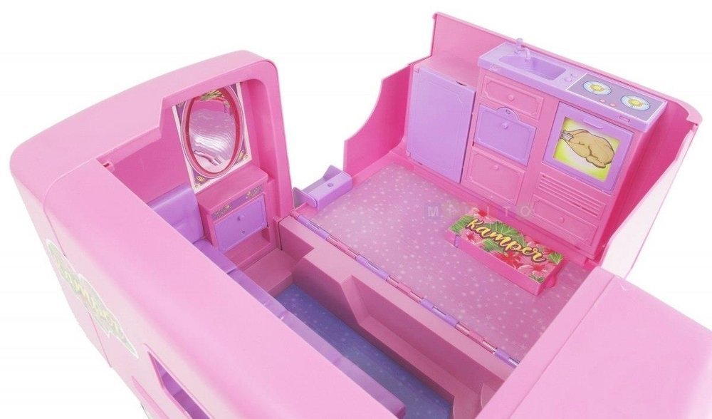 Auto Kamper 50 cm dla lalek Barbie Monster High Norimpex